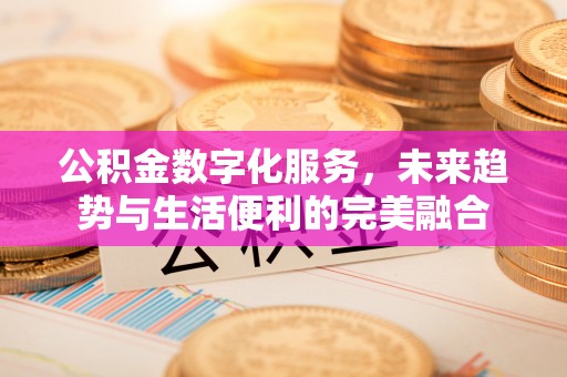 归仁公积金数字化服务，未来趋势与生活便利的完美融合