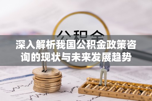 归仁深入解析我国公积金政策咨询的现状与未来发展趋势