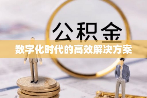 归仁数字化时代的高效解决方案