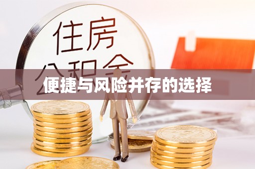 归仁便捷与风险并存的选择