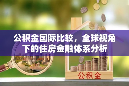 归仁公积金国际比较，全球视角下的住房金融体系分析